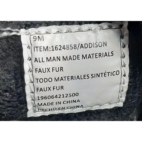 Khombu Addison Women's Black Memory Foam Water Repellent All-Weather Boot Size 9 - Picture 12 of 12